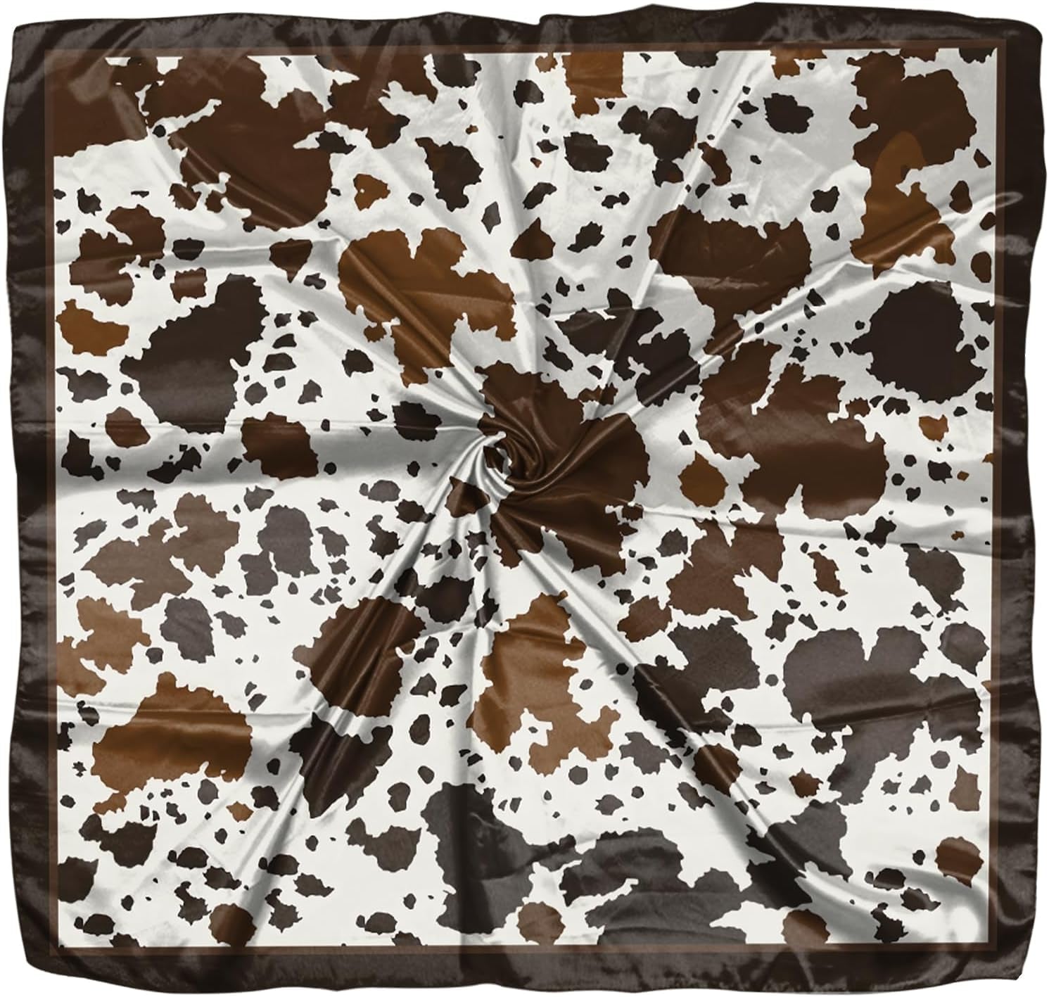 Scarf Silk Feeling Square Satin Head Hair Scarf Wrap 27.5 Inches Headwear Aesthetic Cute Decoration Women Girls