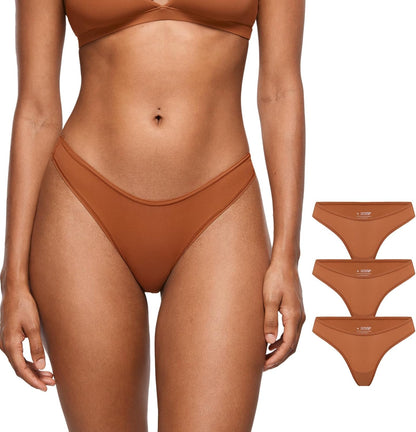 Soft V-Waisted Thong 3 Pack by INLYRIC