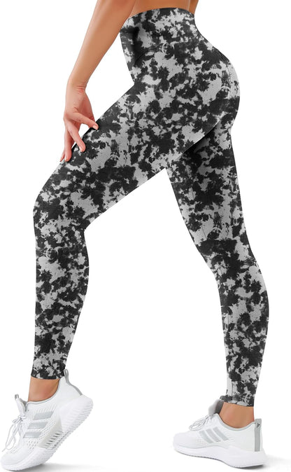 High Waisted Leggings for Women Tummy Control Buttery Soft Yoga Pants Womens Gym Workout Running Leggings