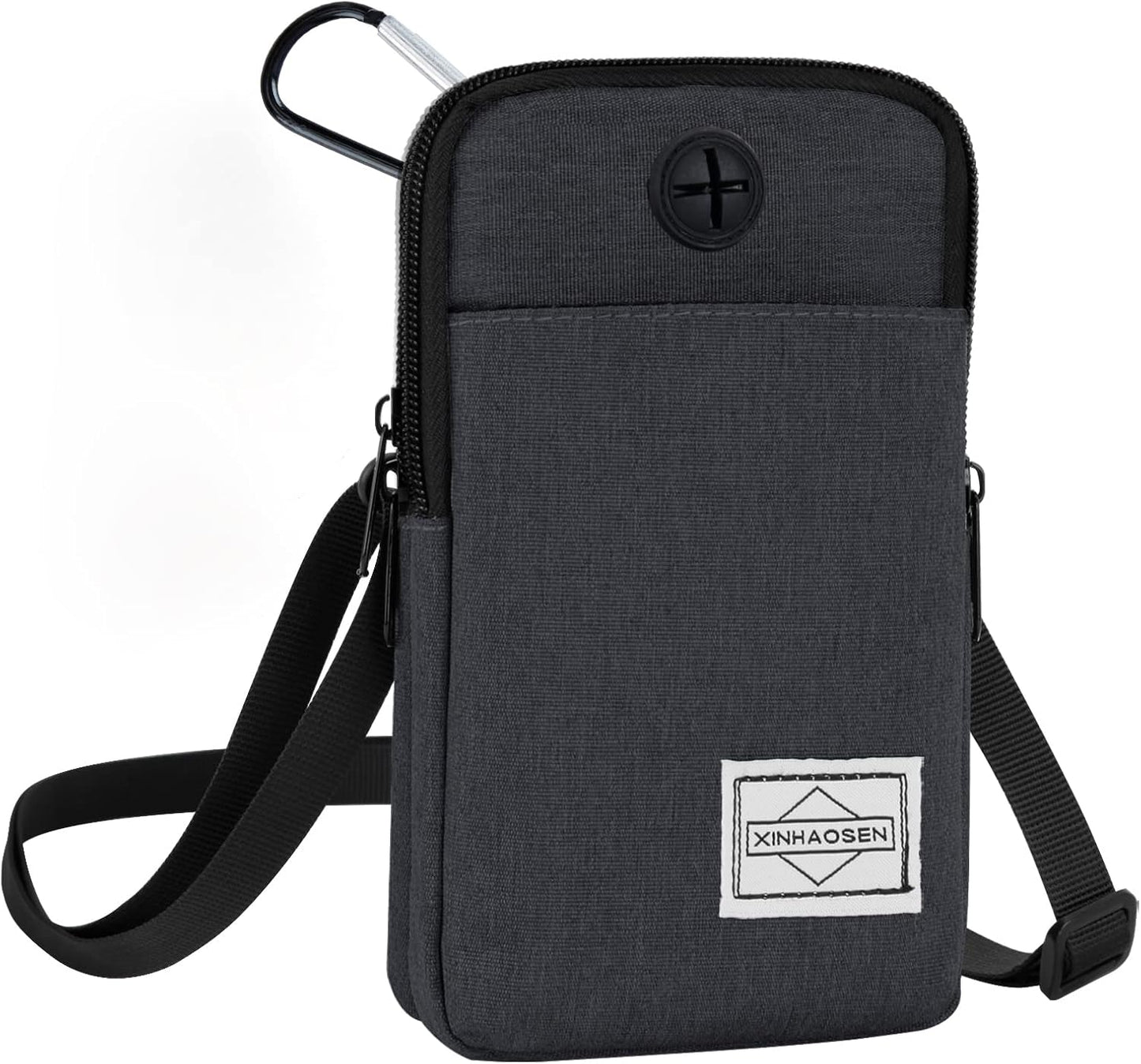 Pink waist pack with front pocket for easy essentials access