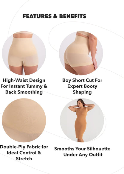 SHAPERMINT boyshort back fat smoothing technology
