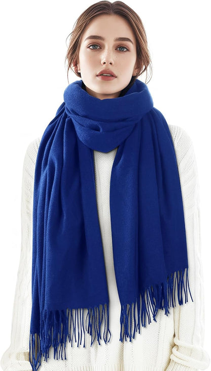 Premillow Scarfs for Women, Winter Scarf, Classic Pashmina Shawls and Wraps, Cashmere Feel Scarfs for Women, Long Scarves