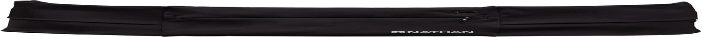 Nathan Zipster running belt adjustable fit worn on woman's waist