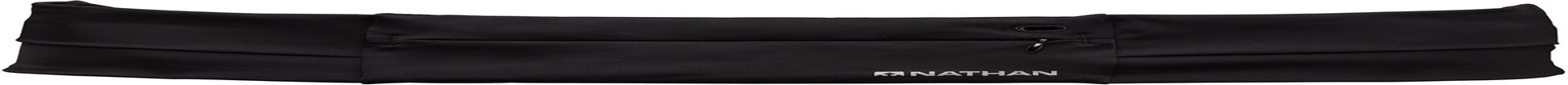 Nathan Zipster running belt adjustable fit worn on woman's waist