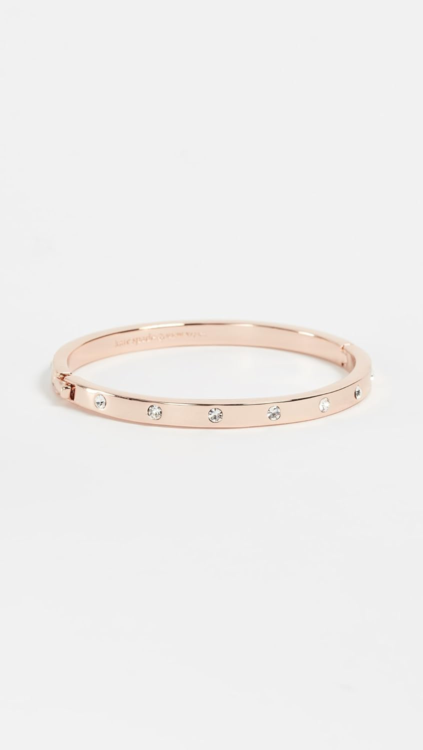 Kate Spade New York Set in Stone Metal Hinged Bangle