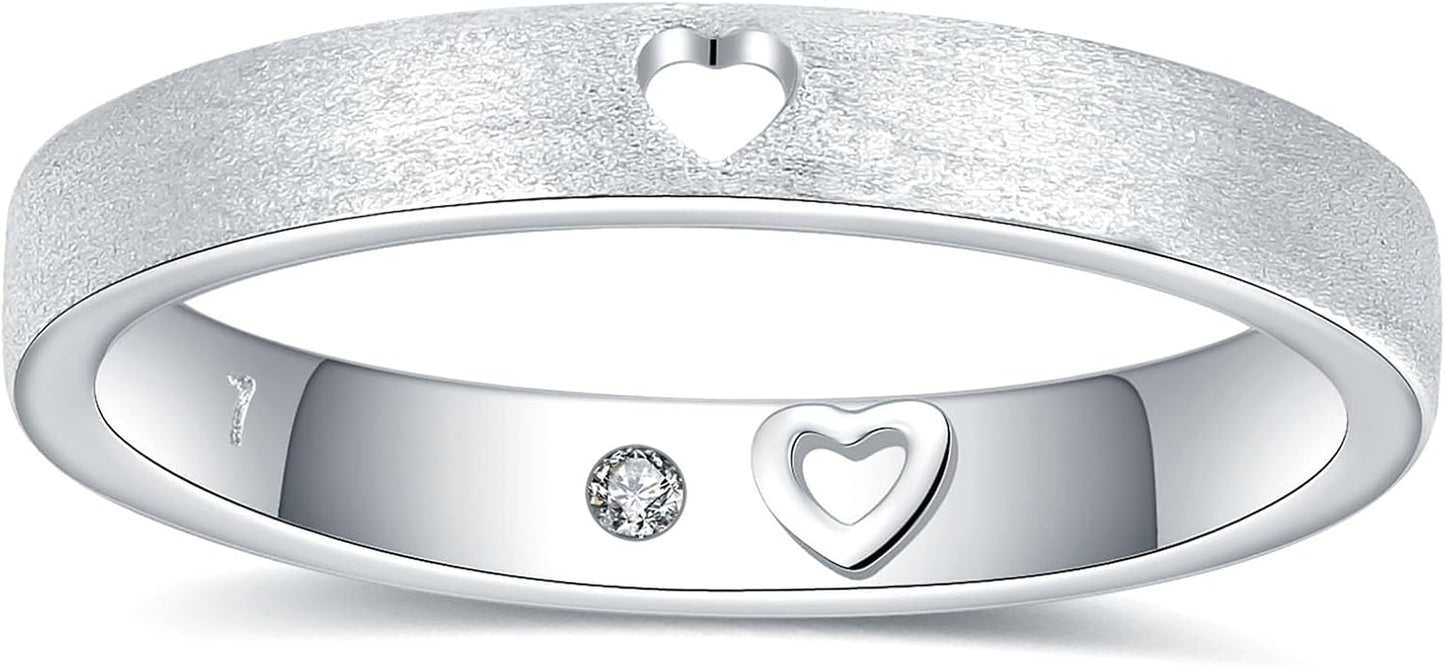 925-Sterling-Silver Heart Claddagh Rings for Women - Adjustable White/18K/Rose Gold Plated Irish Claddagh Ring Friendship Promise Love Heart Jewelry Rings Christmas Gifts for Women Friends