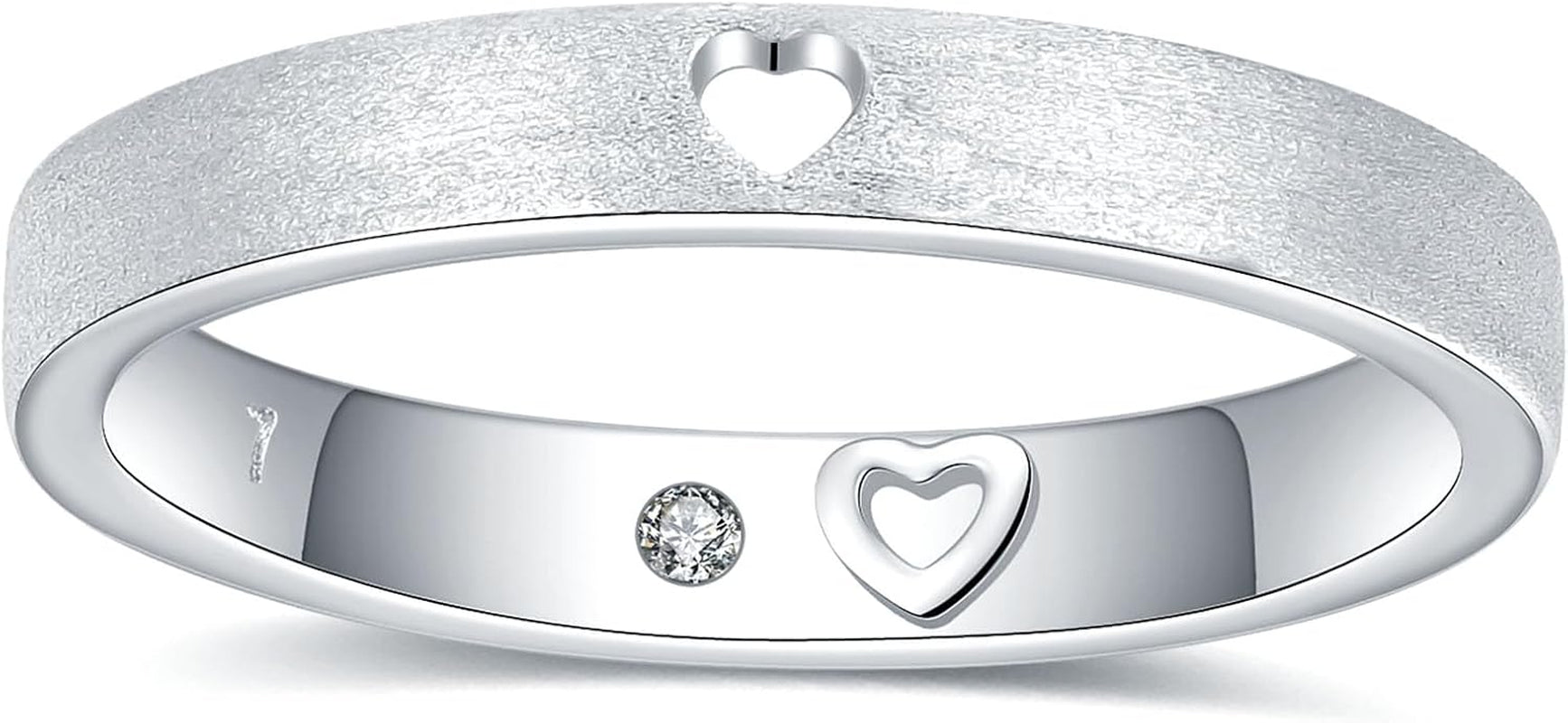 925-Sterling-Silver Heart Claddagh Rings for Women - Adjustable White/18K/Rose Gold Plated Irish Claddagh Ring Friendship Promise Love Heart Jewelry Rings Christmas Gifts for Women Friends