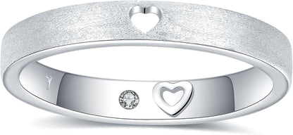 925-Sterling-Silver Heart Claddagh Rings for Women - Adjustable White/18K/Rose Gold Plated Irish Claddagh Ring Friendship Promise Love Heart Jewelry Rings Christmas Gifts for Women Friends