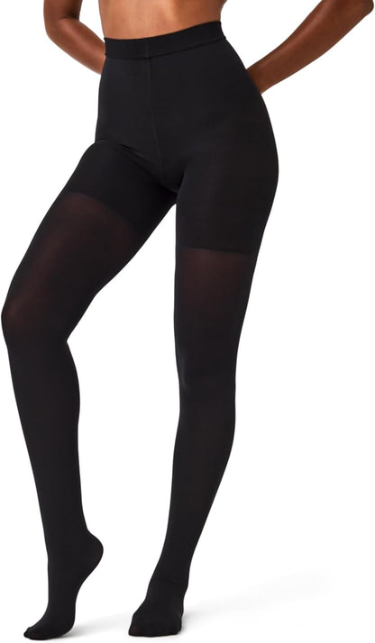 SPANX Tight-End Tights in black with level 3 shaping control