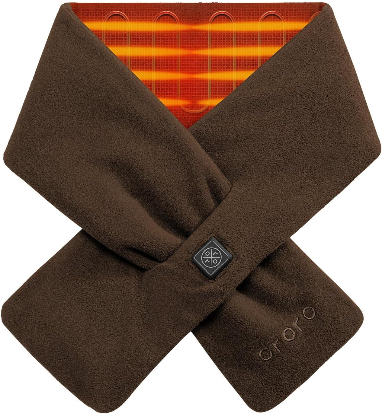 ORORO Heated Scarf, up to 12 Hours of Warmth, Heated Neck Warmer with Rechargeable Battery