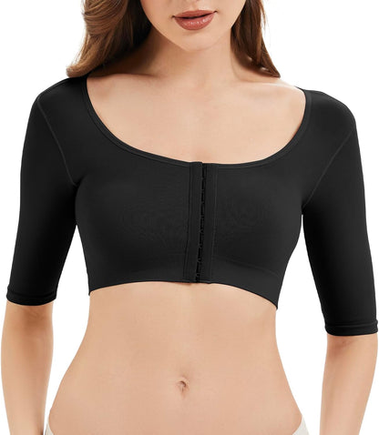 Post-surgery arm compression garment sizing and fit guide