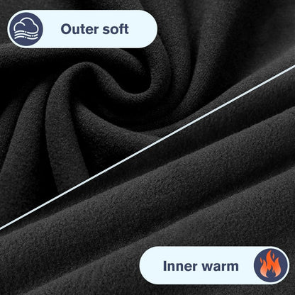 Winter Neck Gaiter Warmer - Face Cover Scarf Windproof Fleece for Men & Women Sport Outdoors Skiing Fishing Hiking