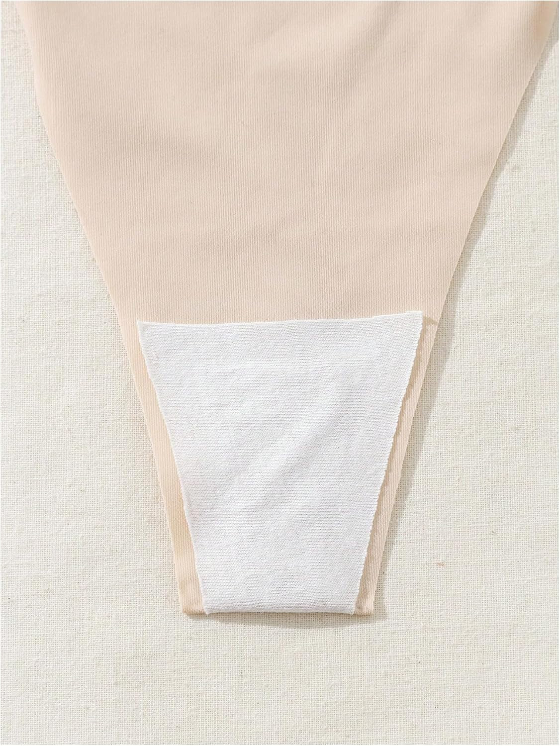 GORGLITTER clear strap thong underwear back view minimal coverage