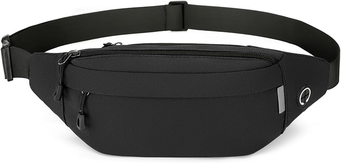 Travel crossbody bag showing phone slot compartment