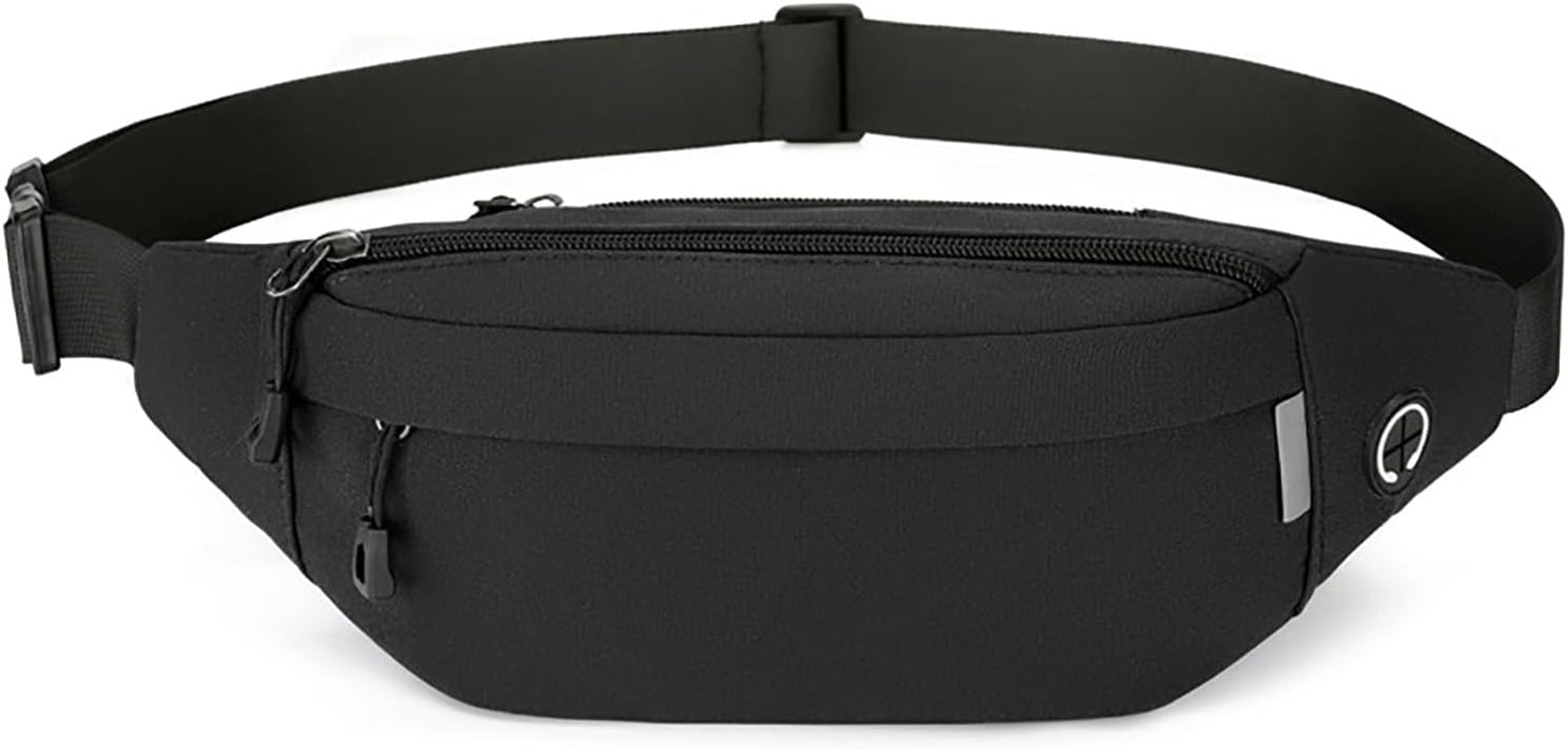Travel crossbody bag showing phone slot compartment