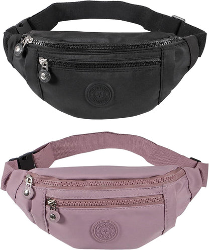 Large fanny pack worn for sports festival and outdoor activities