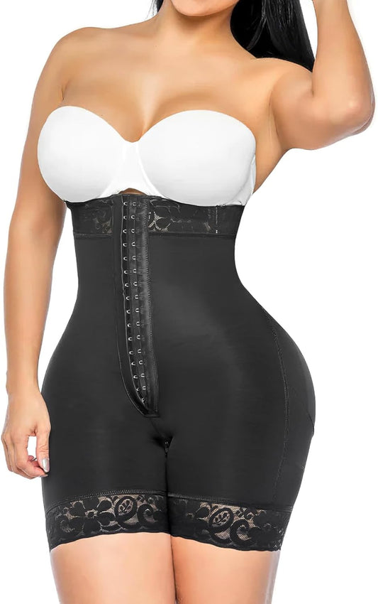 YIANNA strapless fajas colombianas tummy control shapewear shorts