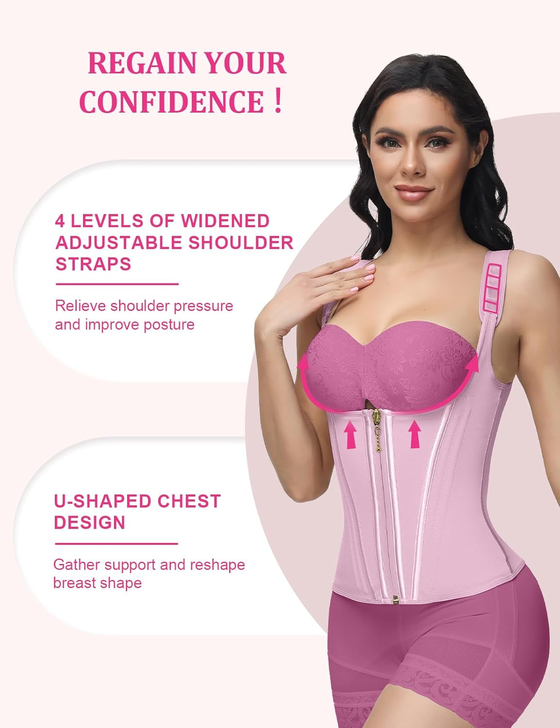SHAPSHE body shaper before and after results on different body types