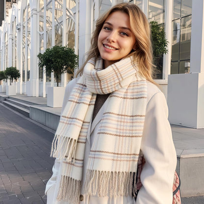 Clothirily Women'S Winter Scarf - Warm Pashmina Shawls and Wraps for Evening Dress Winter Fashion Scarves Ladies Gifts