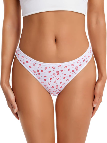 Close-up of soft cotton fabric on ANZERMIX thong underwear