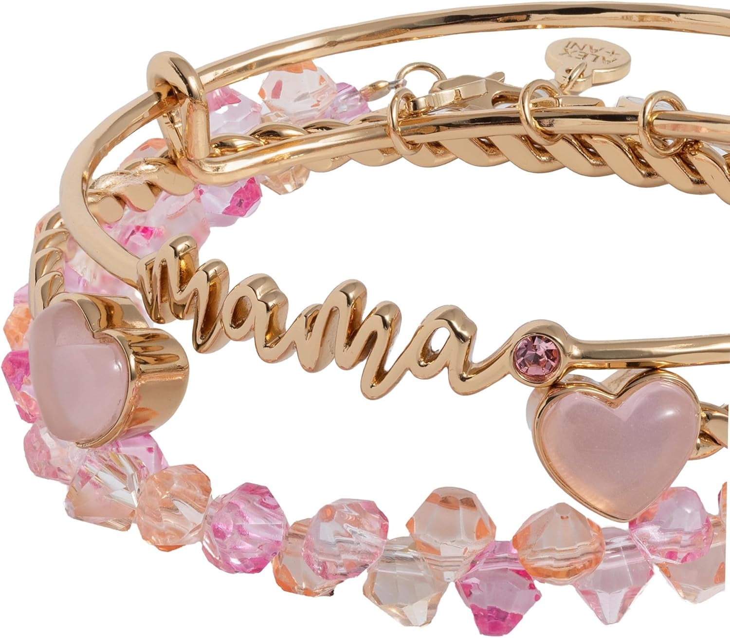 Stackable paw print bracelets by Alex and Ani
