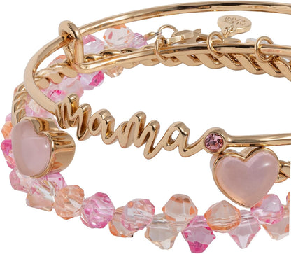 Stackable paw print bracelets by Alex and Ani
