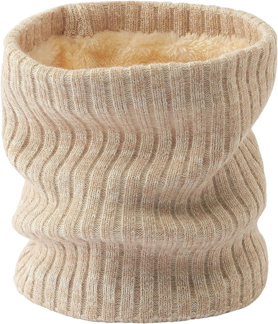 Novforth Winter Neck Warmer Men Ski, Neck Gaiter Face Scarf Women, Fleece Scarf for Men Gaiter Mask, Thick Windproof Scarves