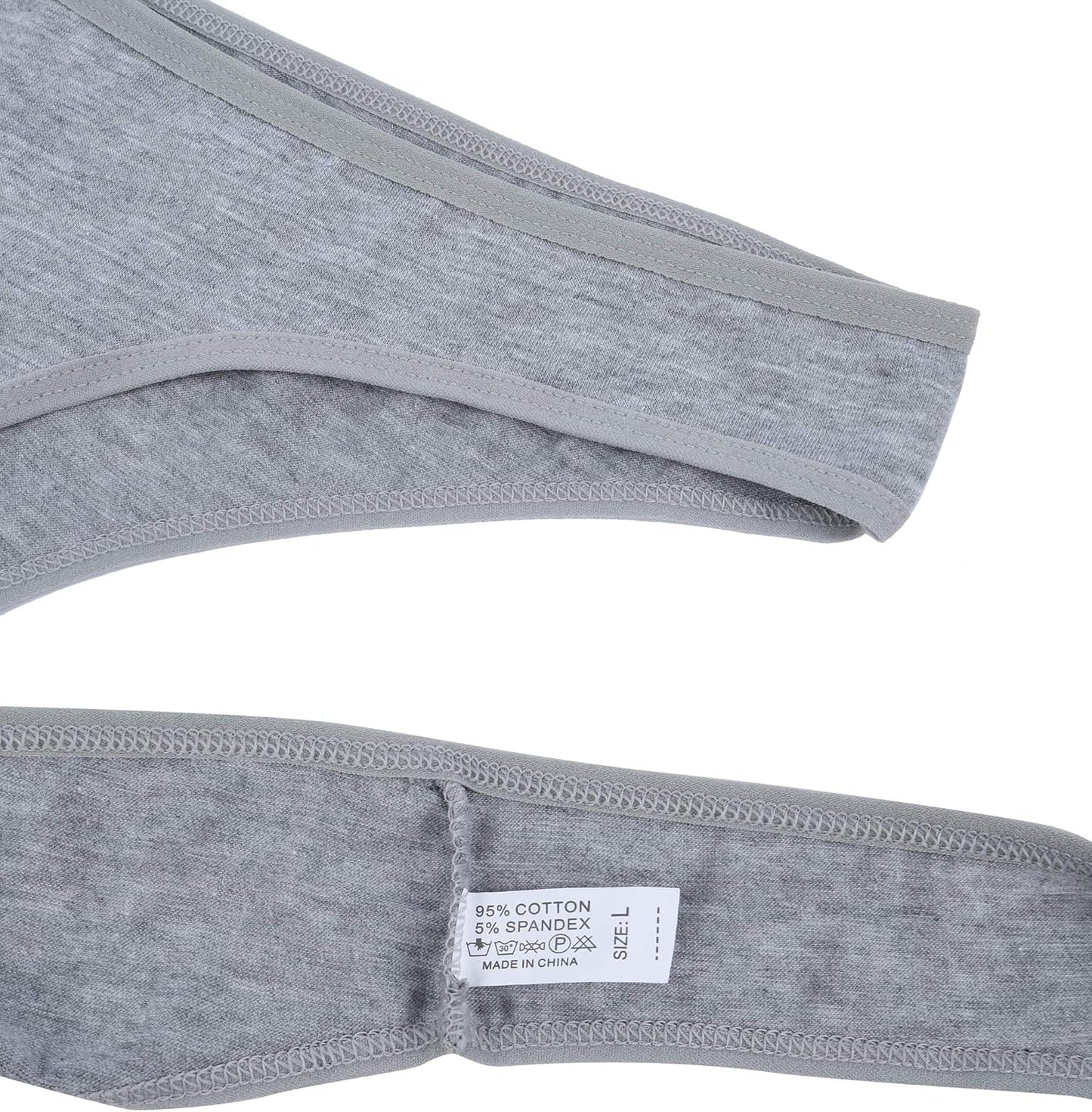 Stretchy ELACUCOS thong waistband for comfortable fit