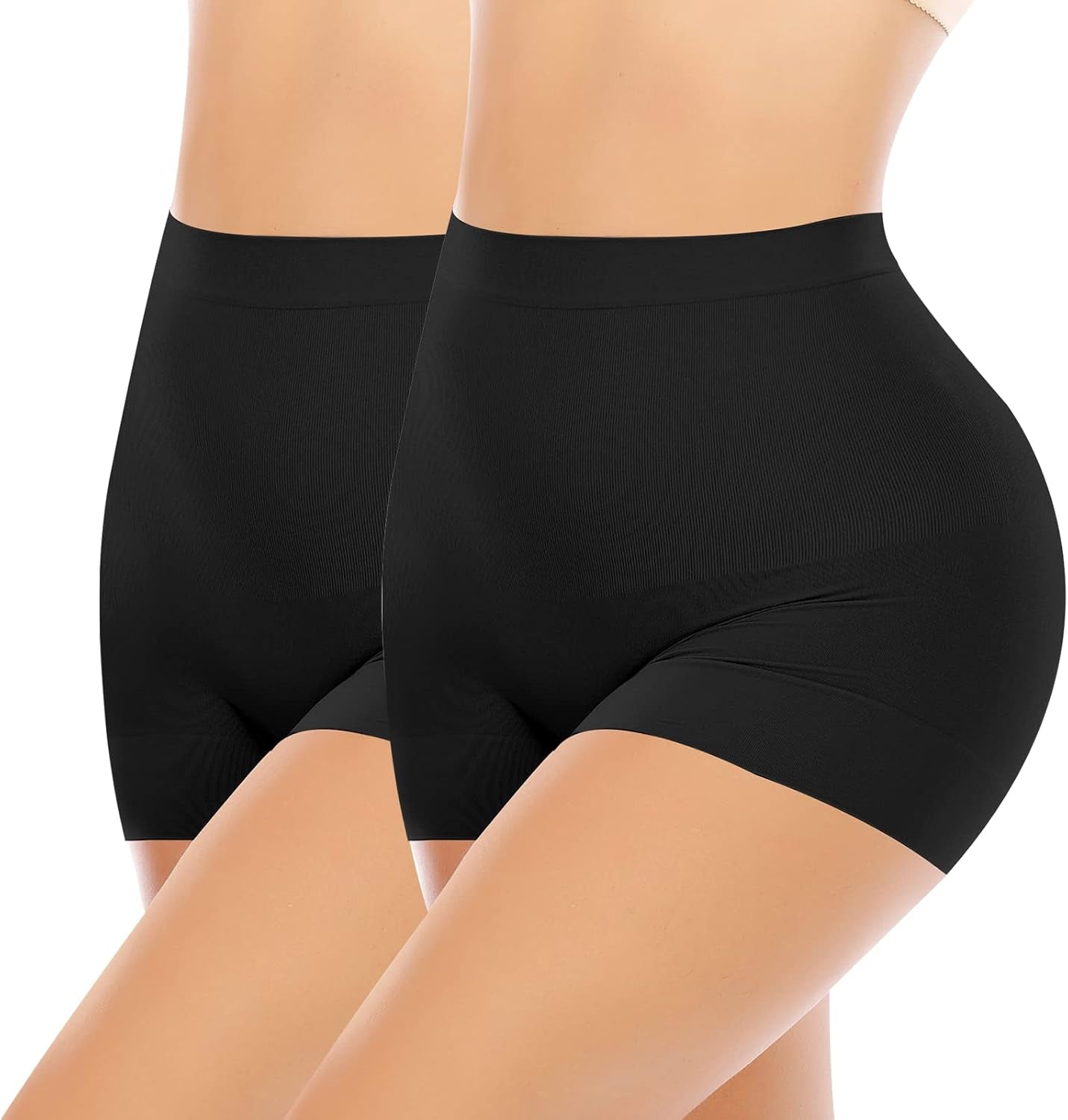 Womens Seamless Shaping Boyshorts Panties Tummy Control Underwear Slimming Shapewear Slip Shorts