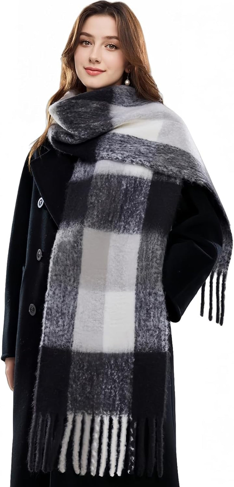 Scarf for Women, Winter Chunky Scarf Warm Scarves Long Shawl Large Winter Scarves Cold Weather for Women