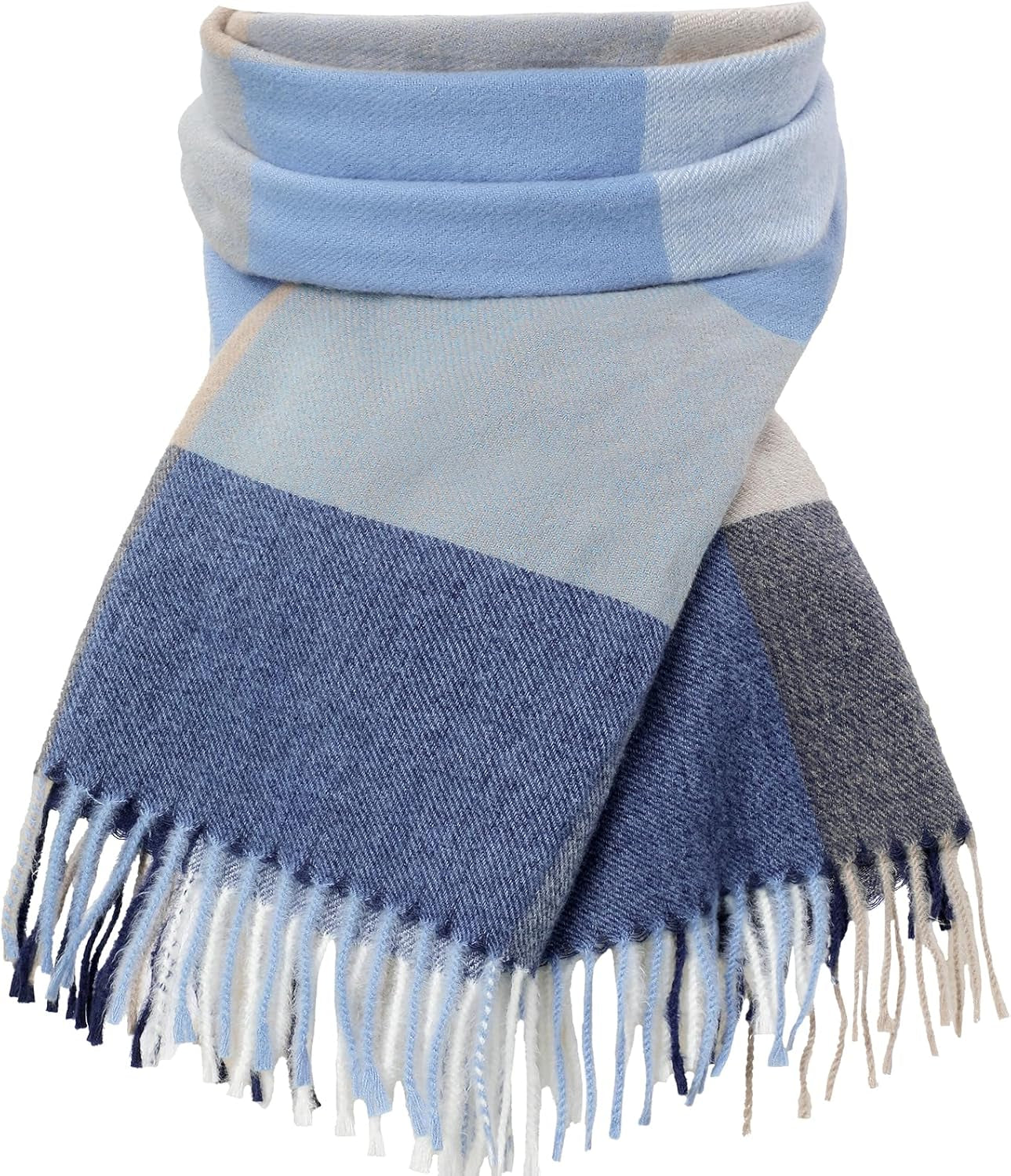 Pleneal Scarf for Women, Womens Winter/Fall Scarf,Long Plaid Shawls and Wraps, Cashmere Feel Blanket Pashmina Scarves