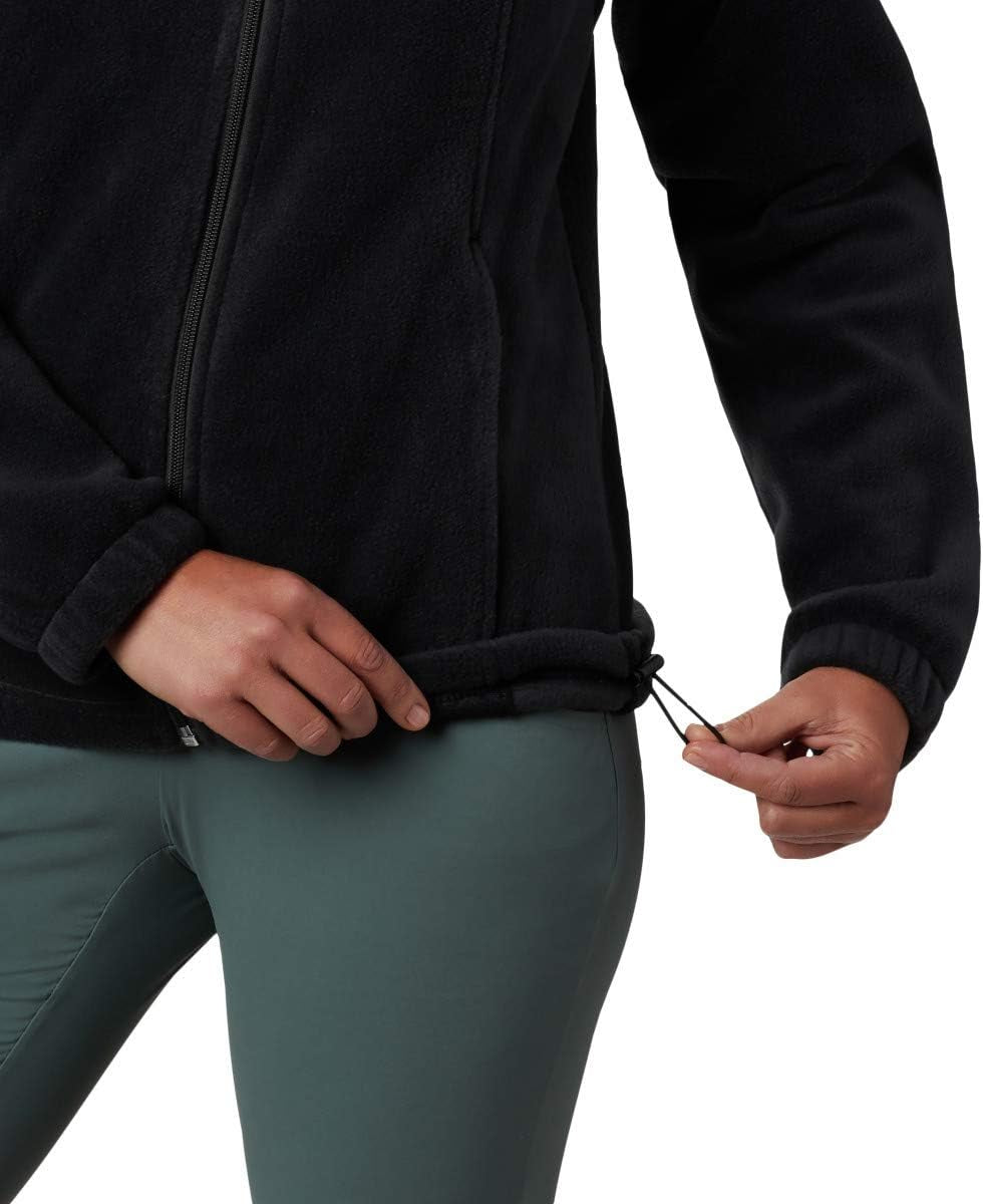 Back view of women's Columbia Benton Springs fleece jacket