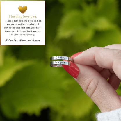 Just breathe motivational ring gift packaging with message card