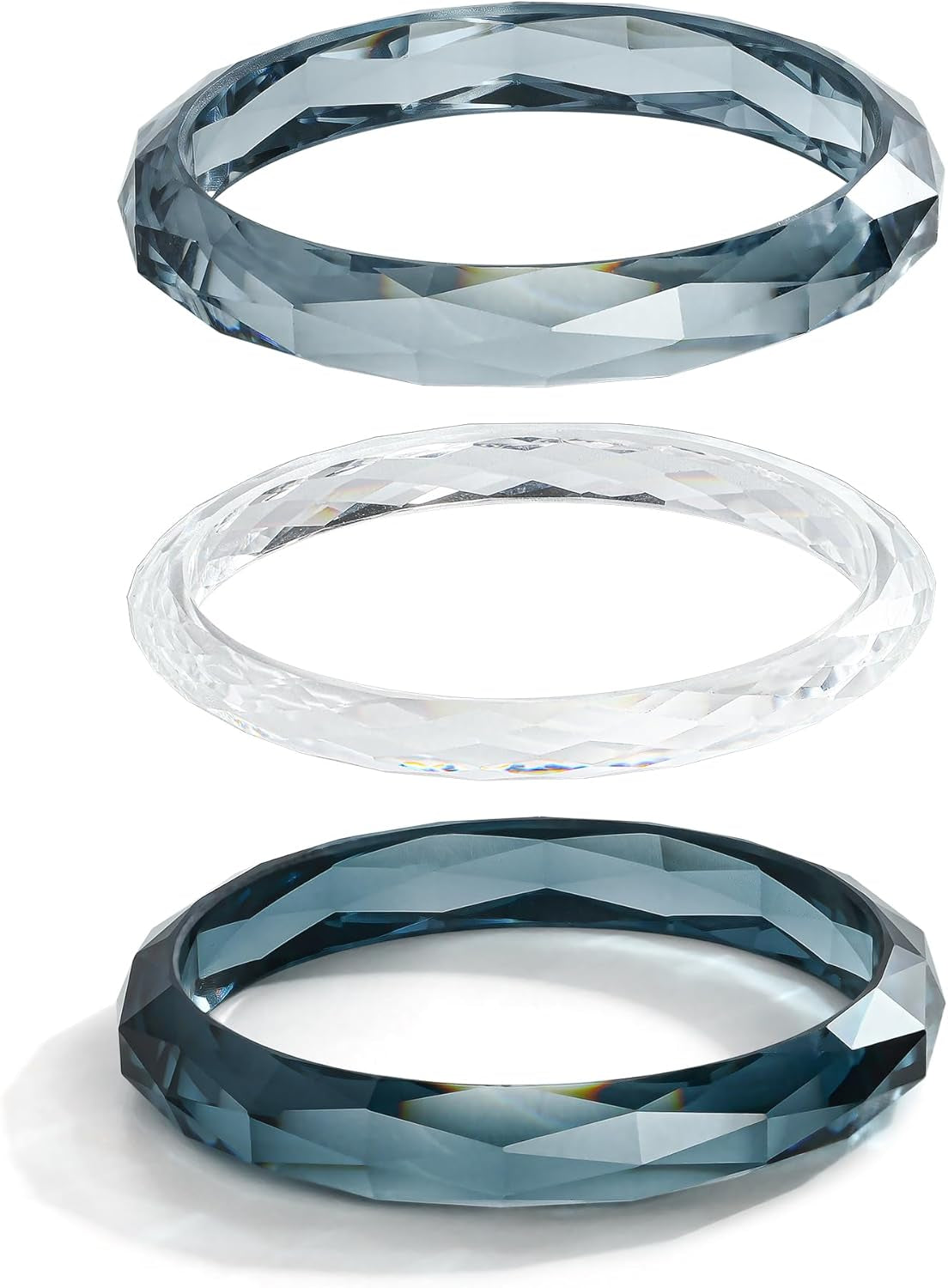 Acrylic Resin Bangles Bracelets for Women Wide Irregular Geometric Wristband Statement Bracelet Punk Chunky Acrylic Resin Bangle