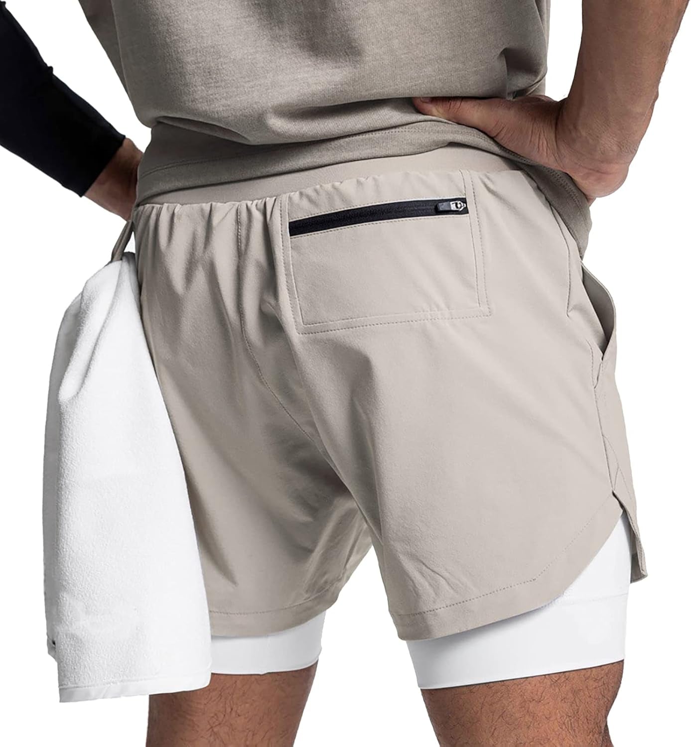 Men's quick-dry shorts care and washing instructions