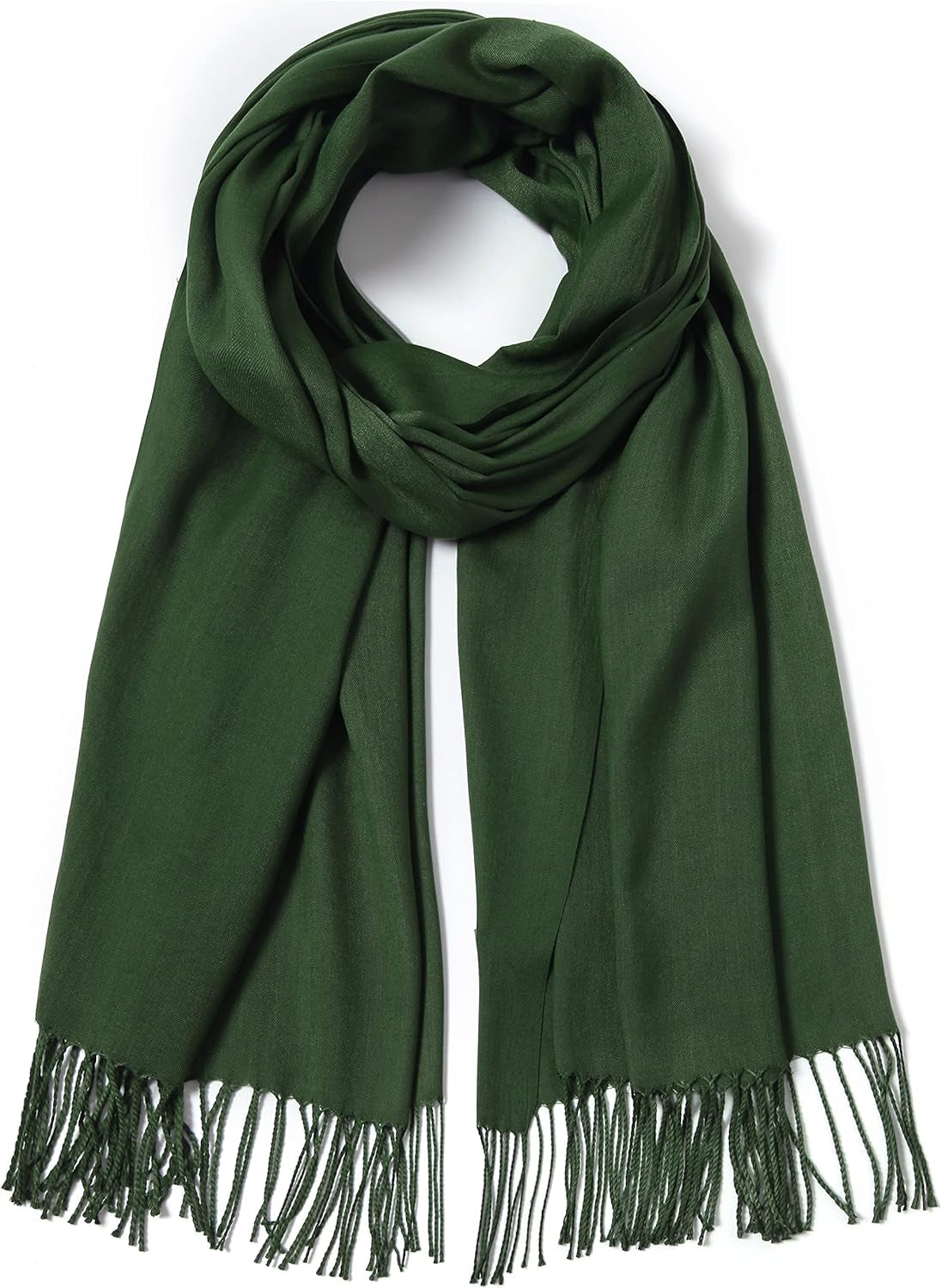 Cindy & Wendy Pashmina Shawls and Wraps Large Scarfs for Women Wedding Party Bridal Long Fashion Solid Shawl Wrap Fringes