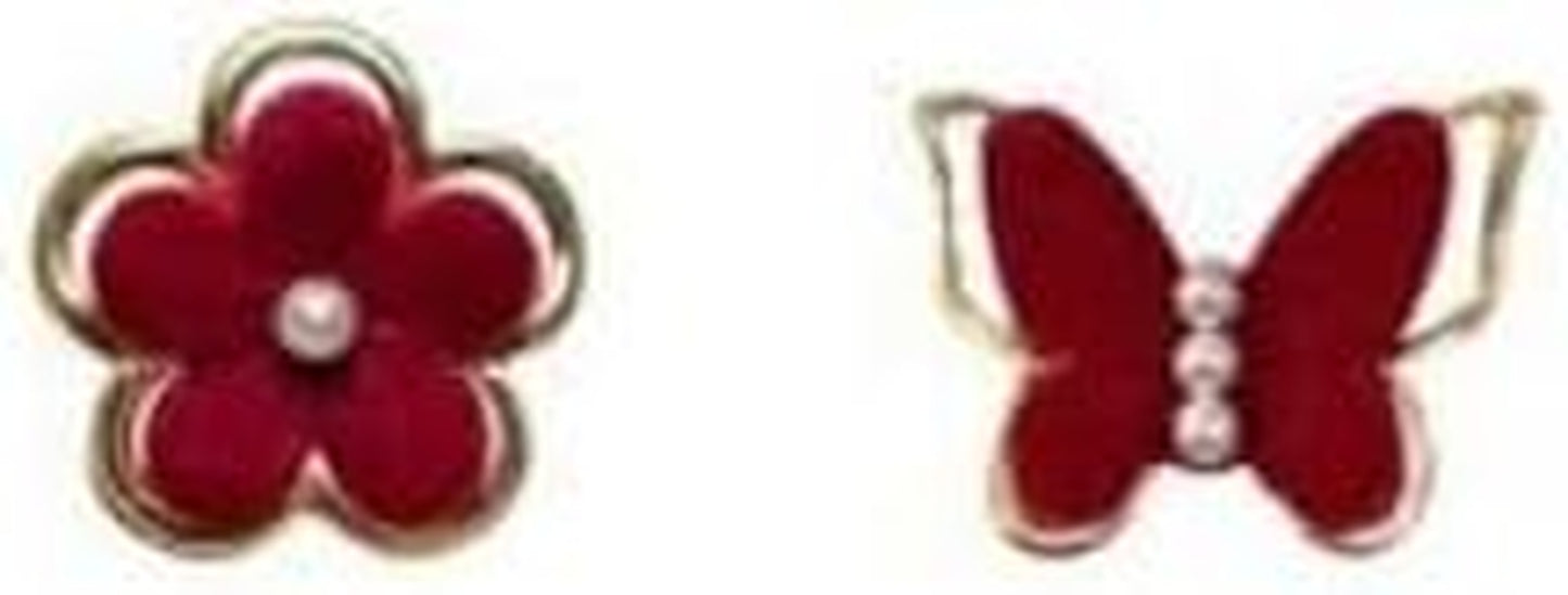 Four Leaf Clover Earrings Silver Needle Clover Earrings Full of Diamond Zircon Anti-Allergy Jewelry Earrings Large for Women or Girls……