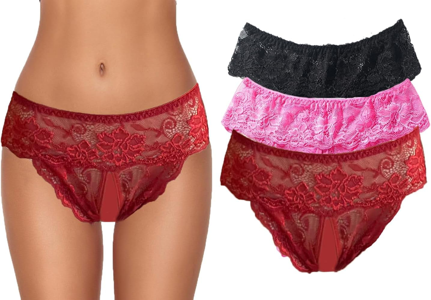 Women's thongs pack of 1-3 options