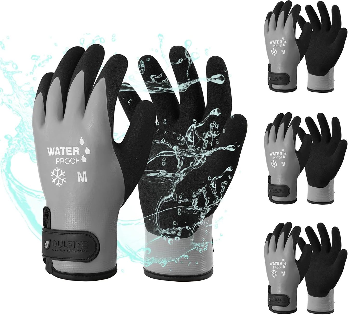 DULFINE insulated gloves packaging and product presentation