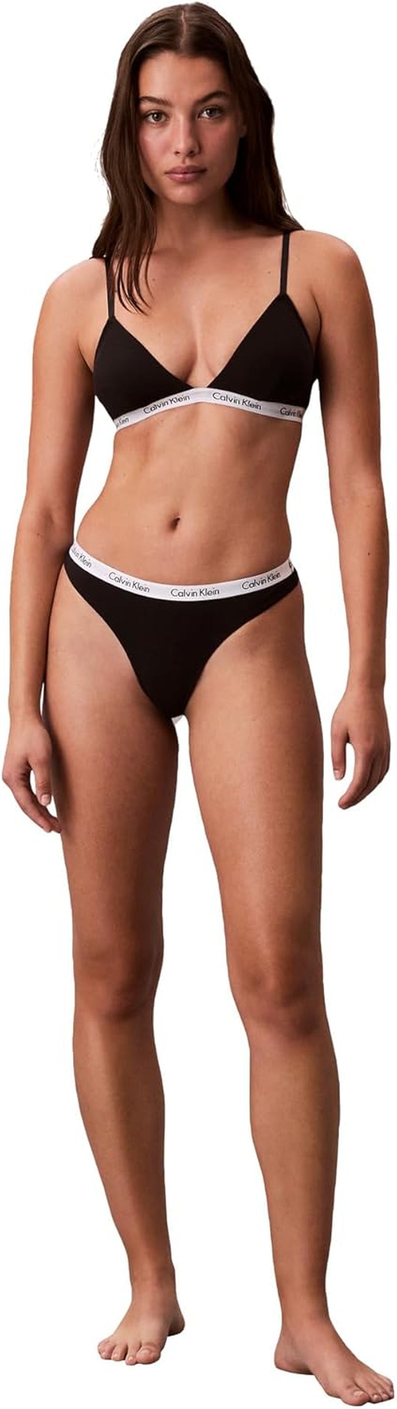 Calvin Klein cotton stretch thong full collection view