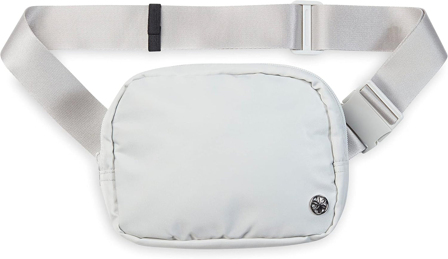 Gaiam fanny pack multi-pocket storage for running essentials