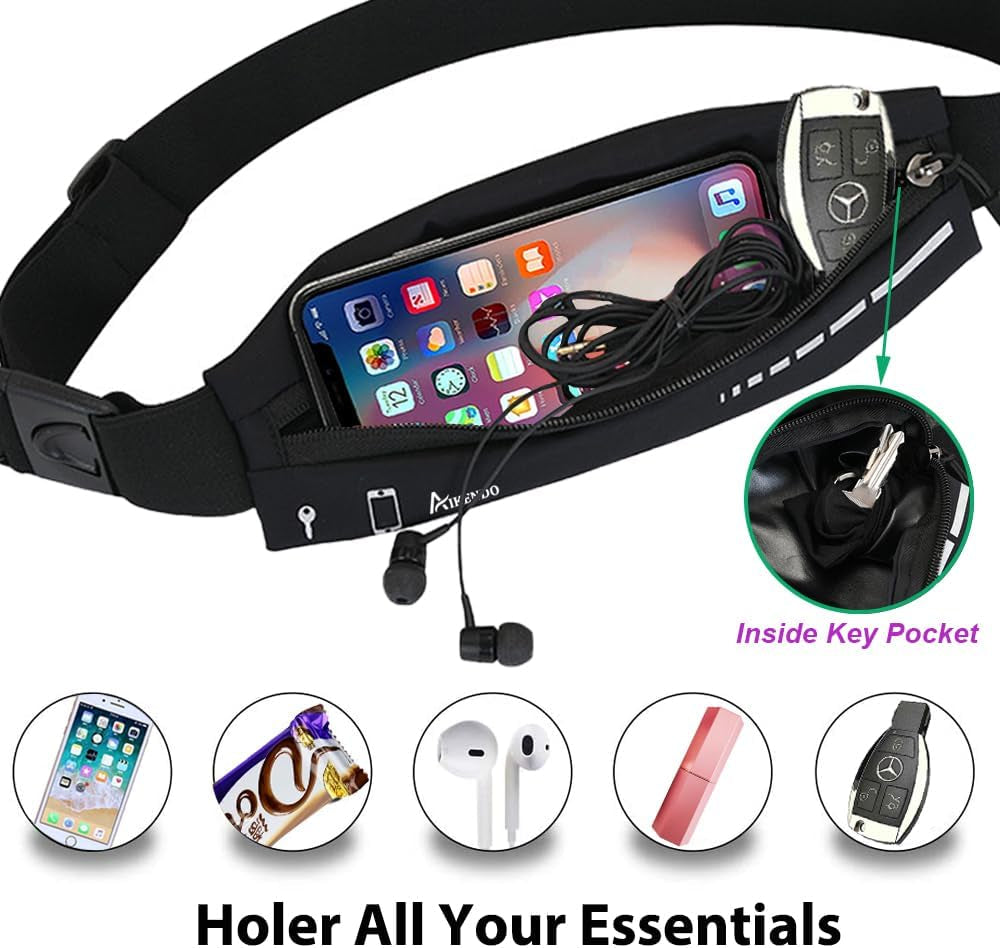 Lightweight runners fanny pack waist bag