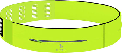 Flipbelt adjustable belt showcasing micropoly and lycra construction