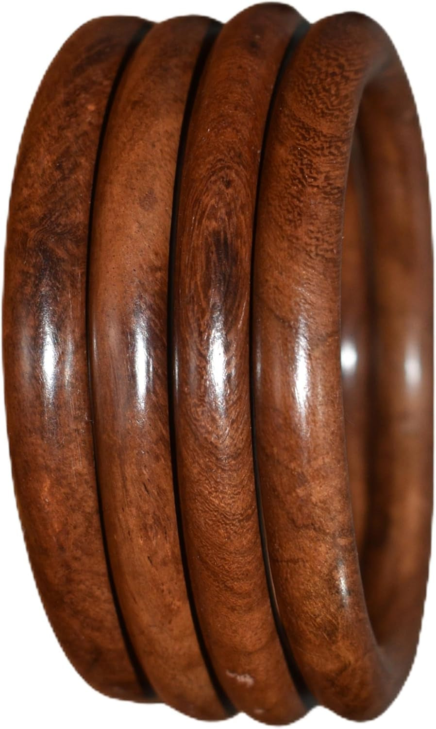 Handmade Natural Wooden Bangles, Stylish Designs,Artisan Premium Quality for Women | Natural Wood Bangles Christmas Gift Jewelry for Her | Eco-Friendly Artisan Crafted Gift