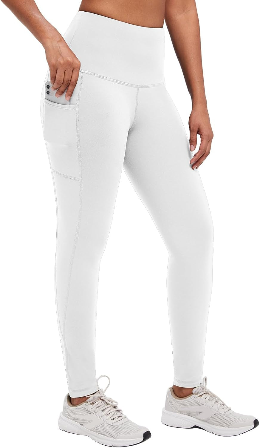 Baleaf Winter Clothing Women Leggings Fleece Lined Tights Thermal Warm Thick Cold Weather Gear 1 Pockets