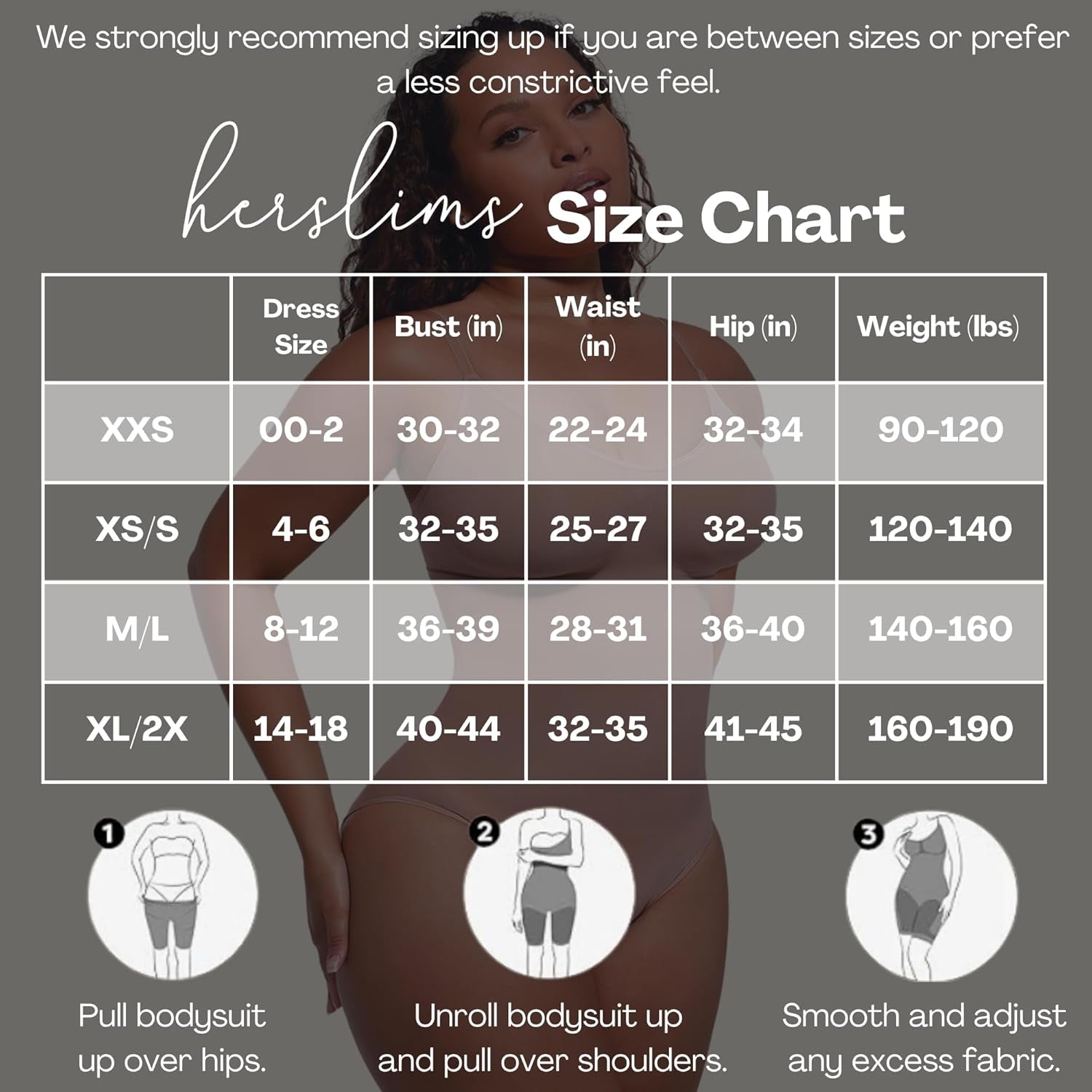 Women wearing seamless shapewear tank top bodysuit from front
