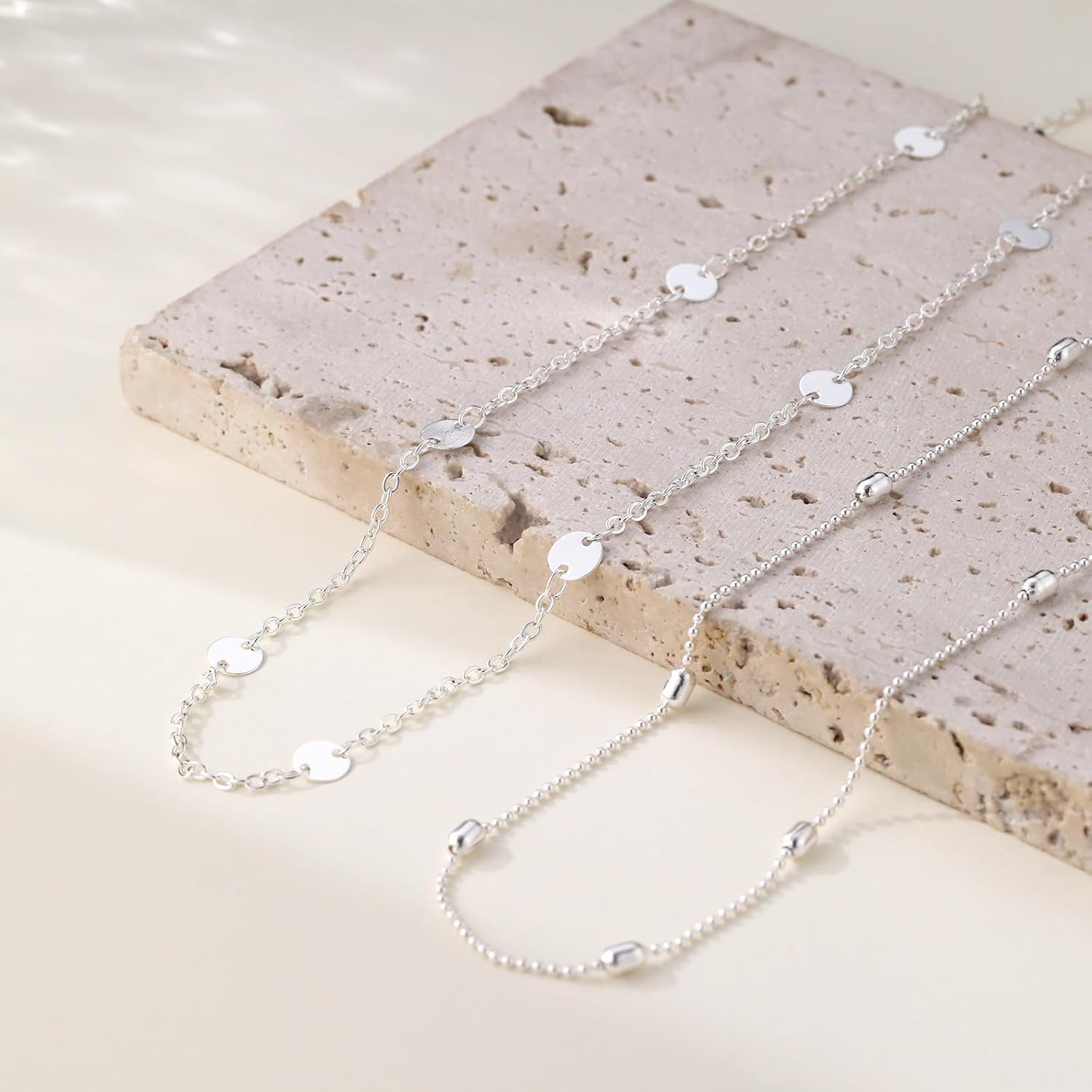 CAROVO Belly Waist Chain for Women 14K Gold Silver Plated Layered Body Chains Boho Cuban Figaro Pearl Heart Coin Satellite Bead Belly Chain Sexy Bikini Body Jewelry for Women Adjustable