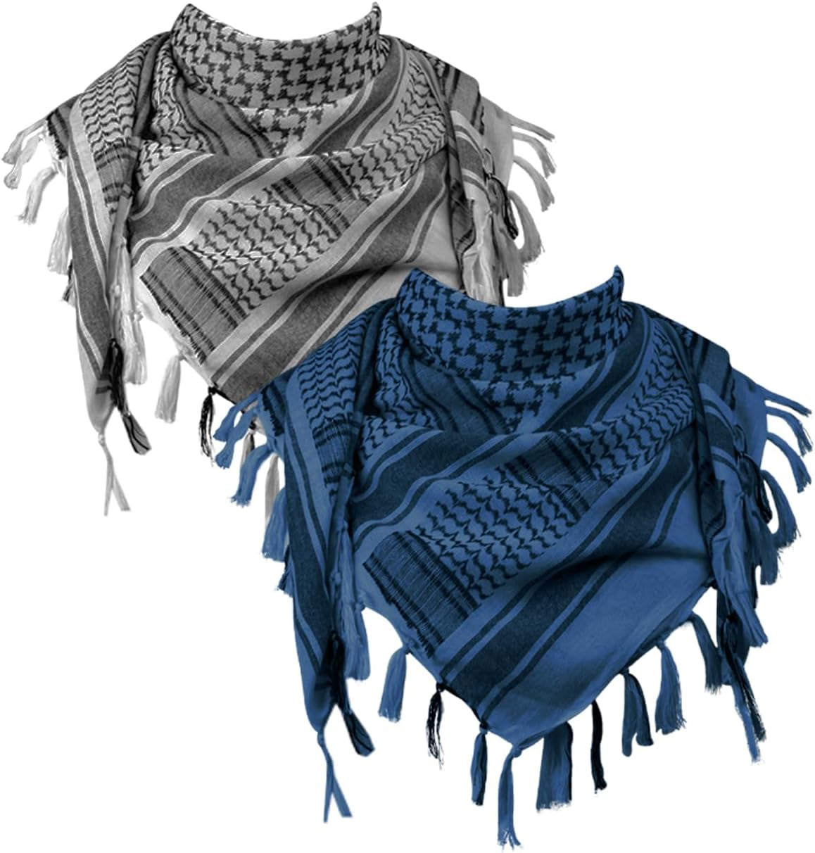 FREE SOLDIER Scarf Military Shemagh Tactical Desert Keffiyeh Head Neck Scarf Arab Wrap with Tassel for Men Women