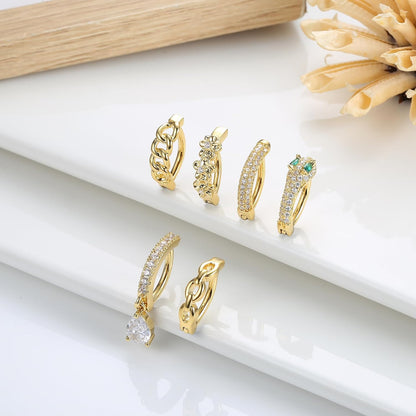 FIBO STEEL 14K Gold Plated Belly Button Rings for Women 316L Surgical Steel Clicker Belly Rings CZ Snake Flower Curved Reverse Navel Rings Belly Piercing Jewelry Barbell 14G