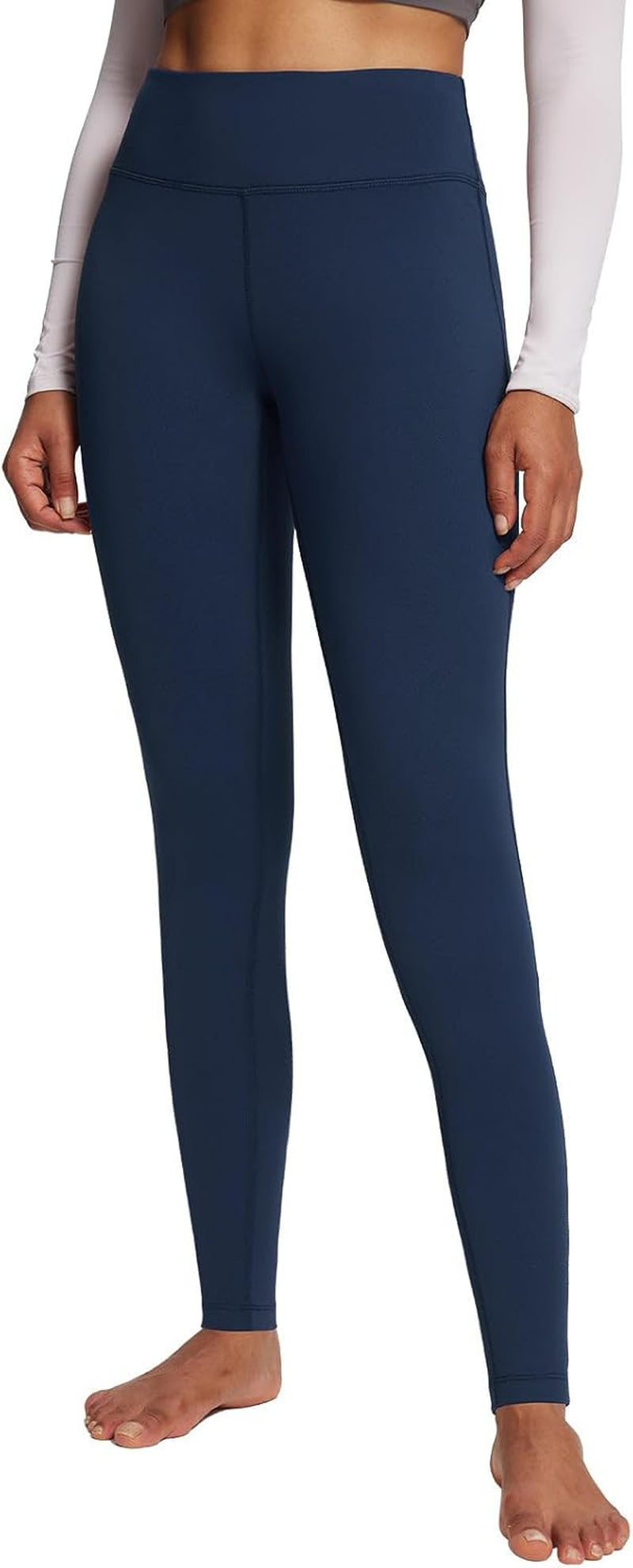 Baleaf Winter Clothing Women Leggings Fleece Lined Tights Thermal Warm Thick Cold Weather Gear 1 Pockets